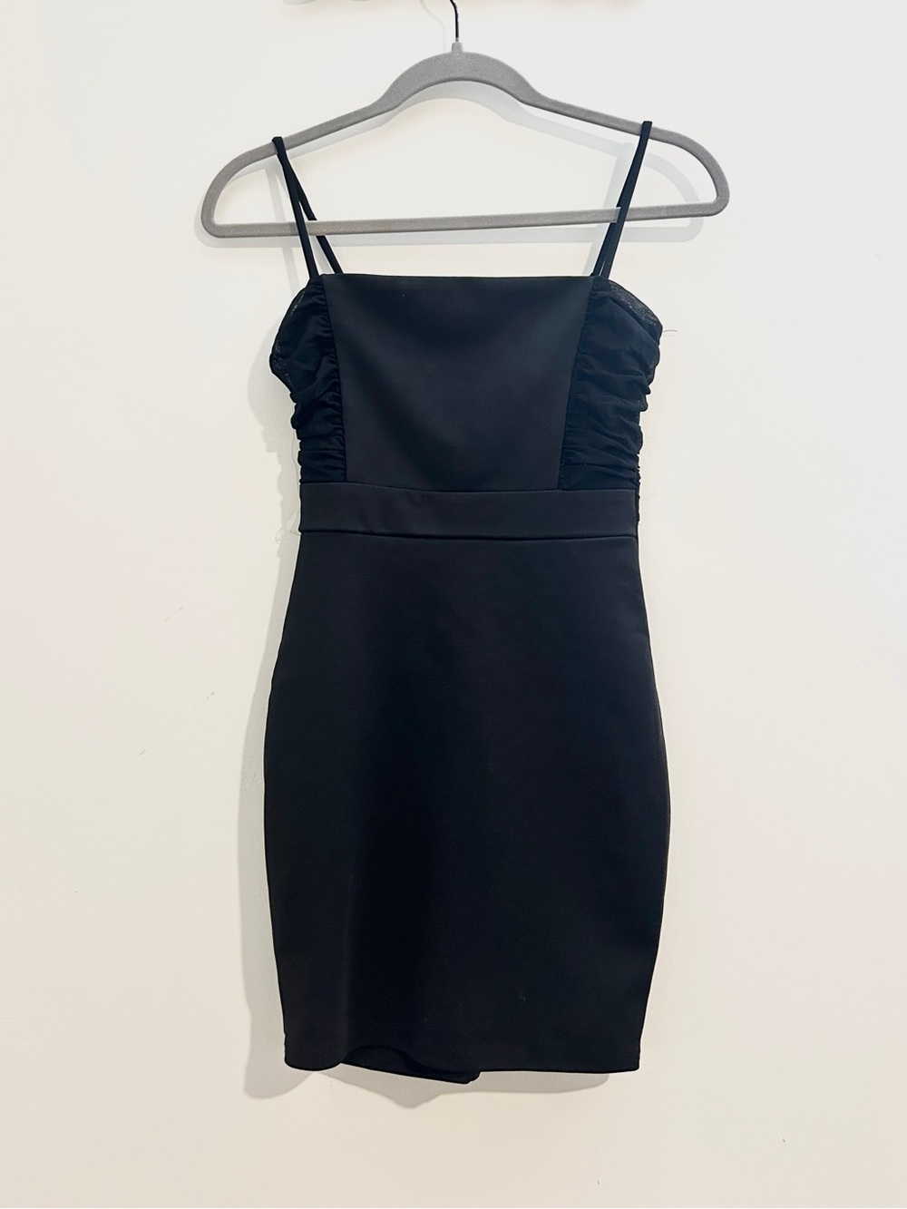 Black Bodycon Mini Dress